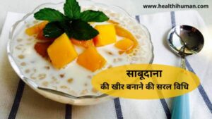 Read more about the article 10 मिनट में बनाये साबूदाने की लाजबाब खीर | Sabudana Kheer Recipe in Hindi