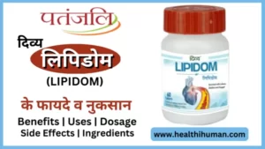 Read more about the article पतंजलि लिपिडोम के 7 फायदे व नुकसान | Patanjali Lipidom in Hindi