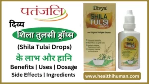 Read more about the article पतंजलि शिला तुलसी ड्रॉप्स के 7 फायदे व नुकसान | Patanjali Shila Tulsi Drops in Hindi