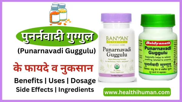 Punarnavadi Guggulu in hindi uses benefits